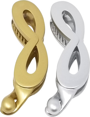 Evolution Banana Clips Gold, Silver Dark Romance Colors, Medium size (Pack of 2) Banana Clip(Multicolor)
Evolution Banana Clips Gold, Silver Dark Romance Colors, Medium size (Pack of 2) Banana Clip(Multicolor)