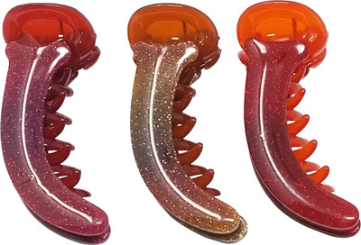Evolution Evogirl Banana Clips Super Shiny Red Galaxy Shades , XS size (Pack of 3) Hair Claw(Multicolor) 
Evolution Evogirl Banana Clips Super Shiny Red Galaxy Shades , XS size (Pack of 3) Hair Claw(Multicolor)