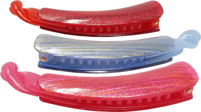 Evolution Banana Clips Lining Shiny Spring Shades , Medium size (Pack of 3) Banana Clip(Multicolor)
Evolution Banana Clips Lining Shiny Spring Shades , Medium size (Pack of 3) Banana Clip(Multicolor)
