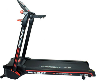 Hercules Fitness TM30E 3 HP peak power and 100% Assembled patented technology Treadmill
Hercules Fitness TM30E 3 HP peak power and 100% Assembled patented technology Treadmill