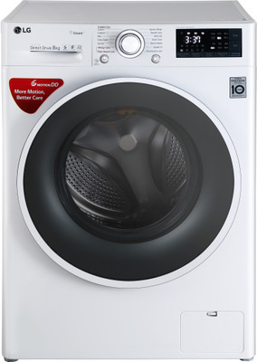 LG 8.0 kg Inverter Fully Automatic Front Load Washing Machine with In-built Heater White(FHT1208SWW)
LG 8.0 kg Inverter Fully Automatic Front Load Washing Machine with In-built Heater White(FHT1208SWW)