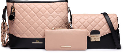 Diana Korr Shoulder Bag(Pink)