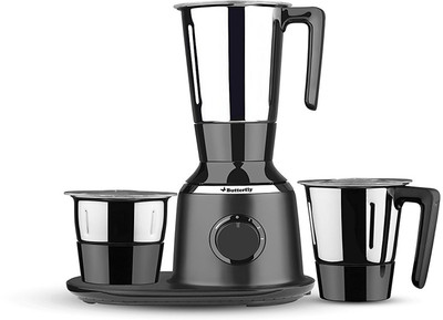 Butterfly Present Spectra with 3 Jars 750 W Black color Unbreakable polycarbonate outer shell and SS inner shell jars 750 W Juicer Mixer Grinder(Black, 3 Jars)
Butterfly Present Spectra with 3 Jars 750 W Black color Unbreakable polycarbonate outer shell and SS inner shell jars 750 W Juicer Mixer Grinder(Black, 3 Jars)