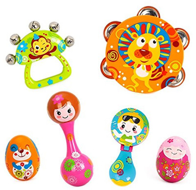 Baby Bucket Musical Instruments Toy Set Timbrel Maracas Sand Eggs Shaker Hand Bells Bell Drum Baby Rattle(Multicolor)
Baby Bucket Musical Instruments Toy Set Timbrel Maracas Sand Eggs Shaker Hand Bells Bell Drum Baby Rattle(Multicolor)