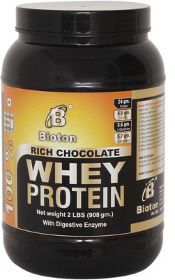 Bioton 2 LBS 100% Whey Protein(908 g, Rich Chocolate)