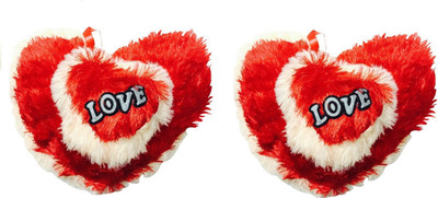 DINAARKAN VALENTINE SPECIAL COMBO OF TWO DOUBLE HEART SHAPED CUSHION SOFT TOYS 40 cm - 36 cm(Red, White)
DINAARKAN VALENTINE SPECIAL COMBO OF TWO DOUBLE HEART SHAPED CUSHION SOFT TOYS 40 cm - 36 cm(Red, White)