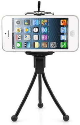 Techspell Adjustable Mini Mobile Phone Camera Holder And Tripod Tripod(Black, Supports Up to 450 g)
Techspell Adjustable Mini Mobile Phone Camera Holder And Tripod Tripod(Black, Supports Up to 450 g)