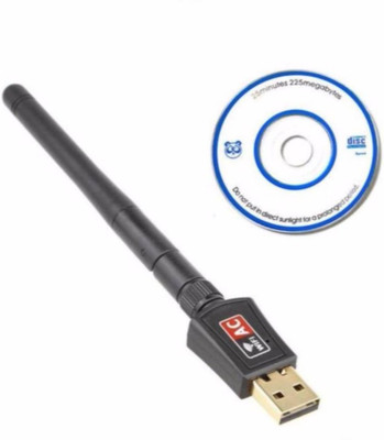 Klick N Shop SB Wireless WiFi Adapter, Ethernet Adapter, Network LAN Card With Antenna USB Adapter(Black)
Klick N Shop SB Wireless WiFi Adapter, Ethernet Adapter, Network LAN Card With Antenna USB Adapter(Black)