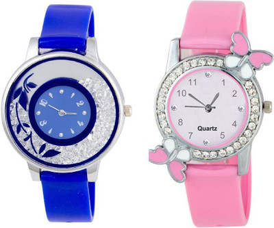 Rage Enterprise Stylish New Look Pink Heart Blue Movable Diamond Fancy Men & Women Watch - For Girls
Rage Enterprise Stylish New Look Pink Heart Blue Movable Diamond Fancy Men & Women Watch - For Girls