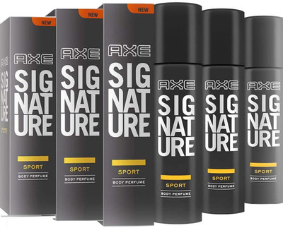 AXE SPORT BODY PERFUME 122 ML Perfume Body Spray - For Men & Women(366 ml, Pack of 3)
AXE SPORT BODY PERFUME 122 ML Perfume Body Spray - For Men & Women(366 ml, Pack of 3)