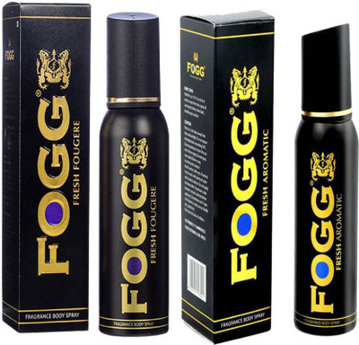 Fogg FRESH AROMATIC FRAGRANCE BODY SPRAY 120 ML+FRESH FOUGERE FRAGRANCE BODY SPRAY 120 ML Body Spray - For Men & Women (120 ml, Pack of 2) Body Spray - For Men & Women(240 ml, Pack of 2)
Fogg FRESH AROMATIC FRAGRANCE BODY SPRAY 120 ML+FRESH FOUGERE FRAGRANCE BODY SPRAY 120 ML Body Spray - For Men & Women (120 ml, Pack of 2) Body Spray - For Men & Women(240 ml, Pack of 2)