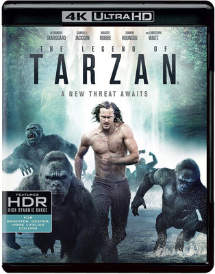 The Legend of Tarzan (4K UHD & HD)(4K(UHD) Blu-ray English)