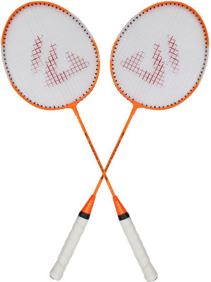 arnawali sports Smash - Pro Orange Strung Badminton Racquet(G4 -3.25 Inches, 95 g)