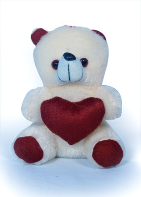 COST TO COST Soft peach love teddy - 8 inch(Multicolor)