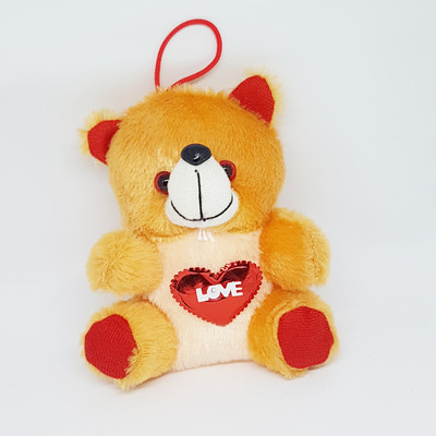 COST TO COST Soft small love teddy Brown - 12 inch(Multicolor)