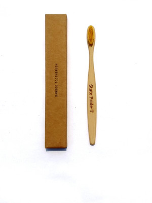 State Pride - T Biodegradable Bamboo Toothbrush for Adults - Pack of 1| Eco Toothbrushes | 100% Biodegradable Handle | yellow Colours Medium Bristles | Recyclable Toothbrush | BPA & Plastic-Free Medium Toothbrush
State Pride - T Biodegradable Bamboo Toothbrush for Adults - Pack of 1| Eco Toothbrushes | 100% Biodegradable Handle | yellow Colours Medium Bristles | Recyclable Toothbrush | BPA & Plastic-Free Medium Toothbrush
