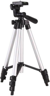 Afrodive 3110 Portable & Foldable Camera & Mobile Tripod with Mobile Clip Holder Bracket Fully Flexible Mount Cum Tripod Stand with Three-Dimensional Head & Quick Release Plate Tripod (White, Supports Up to 1500) Tripod(Silver, Black, Supports Up to 1500
Afrodive 3110 Portable & Foldable Camera & Mobile Tripod with Mobile Clip Holder Bracket Fully Flexible Mount Cum Tripod Stand with Three-Dimensional Head & Quick Release Plate Tripod (White, Supports Up to 1500) Tripod(Silver, Black, Supports Up to 1500