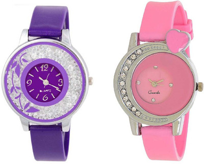 Rage Enterprise New Fancy Purple and Pink Combo Stylish Dial Diamond Watch Watch - For Girls
Rage Enterprise New Fancy Purple and Pink Combo Stylish Dial Diamond Watch Watch - For Girls