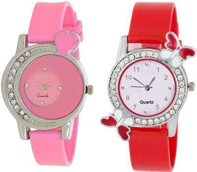 Rage Enterprise New Stylish Pink Heart Red Butterfly Diamond Boys & Girls Watch - For Men & Women
Rage Enterprise New Stylish Pink Heart Red Butterfly Diamond Boys & Girls Watch - For Men & Women