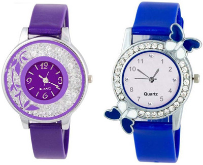 Rage Enterprise New Stylish Blue and Purple Fancy Diamond Dial Men & Women Combo set of 2 Watch - For Boys & Girls
Rage Enterprise New Stylish Blue and Purple Fancy Diamond Dial Men & Women Combo set of 2 Watch - For Boys & Girls