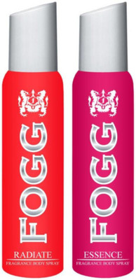 Fogg Radiate and Essence Body Spray - For Women (120 ml, Pack of 2) Body Spray - For Women(240 ml, Pack of 2)
Fogg Radiate and Essence Body Spray - For Women (120 ml, Pack of 2) Body Spray - For Women(240 ml, Pack of 2)