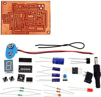 KitsGuru Reaction Time Calculator LGKT041 Educational Electronic Hobby Kit