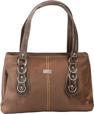 JG Shoppe Hand-held Bag(Brown)