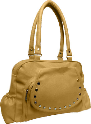 Rock Crysteal Hand-held Bag(Tan)
