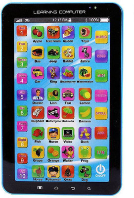 Prro P1000 Kids Educational Tablet -003(Black)