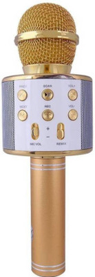 Cyxus 4 WS-858 Wireless Handheld Bluetooth Mic with Speaker (Bluetooth Speaker) Audio Recording and Karaoke Feature Microphone Handheld 858 (Gold) 858 Microphone(Black)
Cyxus 4 WS-858 Wireless Handheld Bluetooth Mic with Speaker (Bluetooth Speaker) Audio Recording and Karaoke Feature Microphone Handheld 858 (Gold) 858 Microphone(Black)