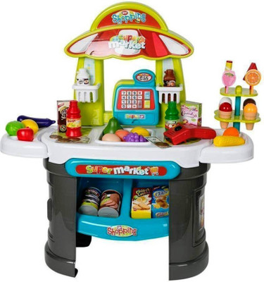 FEMININE STYLE Luxury Super Market Grocery Store For Little Kids Shopping With Working Scanner Realistic Play set 61 Pieces (MULTI COLOR)
FEMININE STYLE Luxury Super Market Grocery Store For Little Kids Shopping With Working Scanner Realistic Play set 61 Pieces (MULTI COLOR)