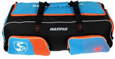 SG MAXIPAK (BLACK) Cricket gear(Black, Kit Bag)