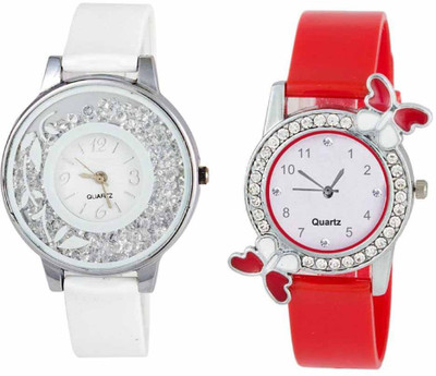 Rage Enterprise New Stylish White Movable Diamond Red Butterfly Fancy Dial Girls Watch - For Men & Women
Rage Enterprise New Stylish White Movable Diamond Red Butterfly Fancy Dial Girls Watch - For Men & Women