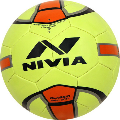 Nivia CLASSIC FOOTBALL Football - Size: (Pack of 1, Yellow