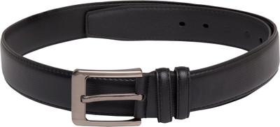Globus Men Formal Black Artificial Leather Belt