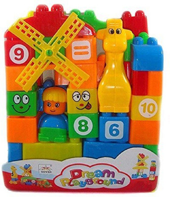 Kit4Curious Large Building Blocks Play Learn Set, Learning Blocks for Kids with Colorful Cartoon Figures, Bag Packing, Multi color (Set Of 35 PCs), Best gift ever(Multicolor)
Kit4Curious Large Building Blocks Play Learn Set, Learning Blocks for Kids with Colorful Cartoon Figures, Bag Packing, Multi color (Set Of 35 PCs), Best gift ever(Multicolor)