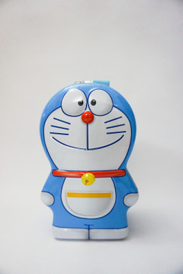 GARAAGE METAL COIN BANK / MONEY BANK / PIGGY BANK IN CARTOON CHARACTER FOR KIDS Coin Bank(Blue)