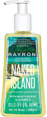 RAYRON Naked Island Hand Sanitizer - 300ml Fresh Hands Rub Perfumes Gel (Yellow)(300 ml, Bottle)
RAYRON Naked Island Hand Sanitizer - 300ml Fresh Hands Rub Perfumes Gel (Yellow)(300 ml, Bottle)