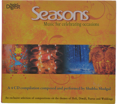 Reader's Digest Music Seasons- Music For Celebrating Occasions, Audio CD MP3 Premium Edition(Hindi - Shubha mudgal)
Reader's Digest Music Seasons- Music For Celebrating Occasions, Audio CD MP3 Premium Edition(Hindi - Shubha mudgal)