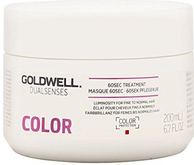 Goldwell Dual Senses Color 60Sec Treatment (Luminosity For Fine To Normal Hair) 200Ml/6.7Oz(198.14 ml)
Goldwell Dual Senses Color 60Sec Treatment (Luminosity For Fine To Normal Hair) 200Ml/6.7Oz(198.14 ml)