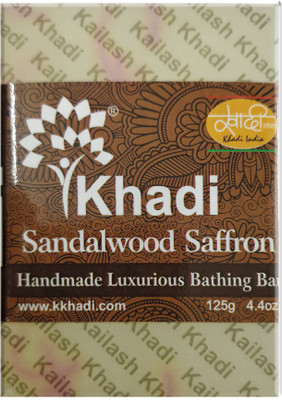 Khadi Sandalwood Saffron Soap(375 g, Pack of 3)
Khadi Sandalwood Saffron Soap(375 g, Pack of 3)
