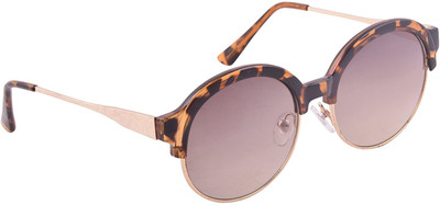 AyushE Clubmaster Sunglasses(Violet)