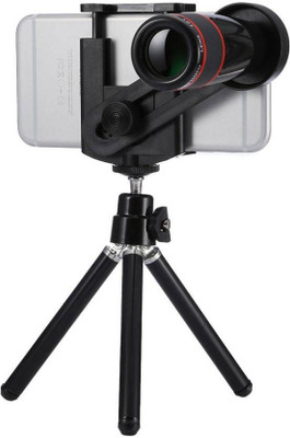 LogicInside Premium Quality Universal 12x Optical Telescope Camera Lens with Tripod for Mobiles Tripod(Black, Supports Up to 300 g)
LogicInside Premium Quality Universal 12x Optical Telescope Camera Lens with Tripod for Mobiles Tripod(Black, Supports Up to 300 g)