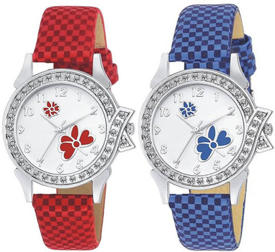 Zebra Combo Pack 2 Flower Print Dial Multi Chex Design Leather Belt Watch For Girls & Women ZB-CH07 Watch - For Women
Zebra Combo Pack 2 Flower Print Dial Multi Chex Design Leather Belt Watch For Girls & Women ZB-CH07 Watch - For Women