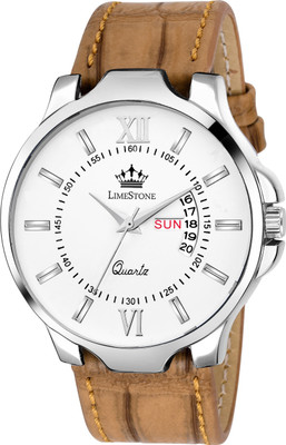 LimeStone LS2727 Avatar Day and Date Functioning Crocodile Strap Analog Watch - For Men
LimeStone LS2727 Avatar Day and Date Functioning Crocodile Strap Analog Watch - For Men