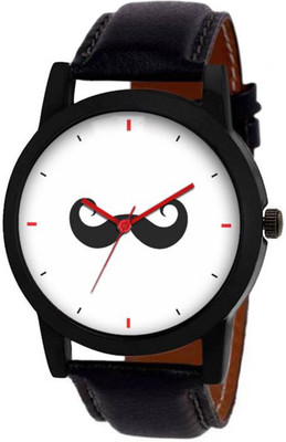 Zebra Stylish Designer Moustache Black Dial Black Leather Belt Watch For Men & Boys Watch - For Men & Women
Zebra Stylish Designer Moustache Black Dial Black Leather Belt Watch For Men & Boys Watch - For Men & Women
