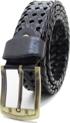Bageera Men Casual, Party Black Texas Leatherite Belt