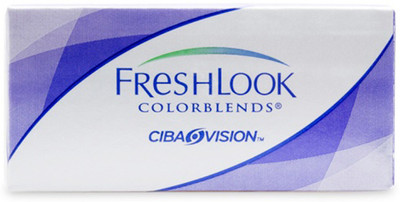 Freshlook Fresh look Color Blends Pure Hazel -0.00 Monthly Contact Lens(-0.00, Pure Hazel, Pack of 2)