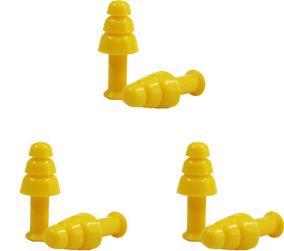Simon's Studywell Earplug - 3 Pairs Reusable Silicone Earplug ( carry case, SILICONE EARPLUGS) Ear Plug(Yellow)
Simon's Studywell Earplug - 3 Pairs Reusable Silicone Earplug ( carry case, SILICONE EARPLUGS) Ear Plug(Yellow)