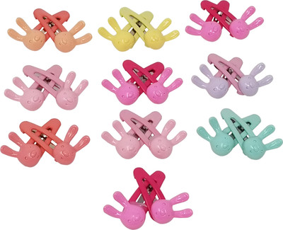 Evolution Cute & Funky Bunny Multicolored Kids Snap Hair Clips, Small, For Kids / Girls Tic Tac Clip(Multicolor)
Evolution Cute & Funky Bunny Multicolored Kids Snap Hair Clips, Small, For Kids / Girls Tic Tac Clip(Multicolor)